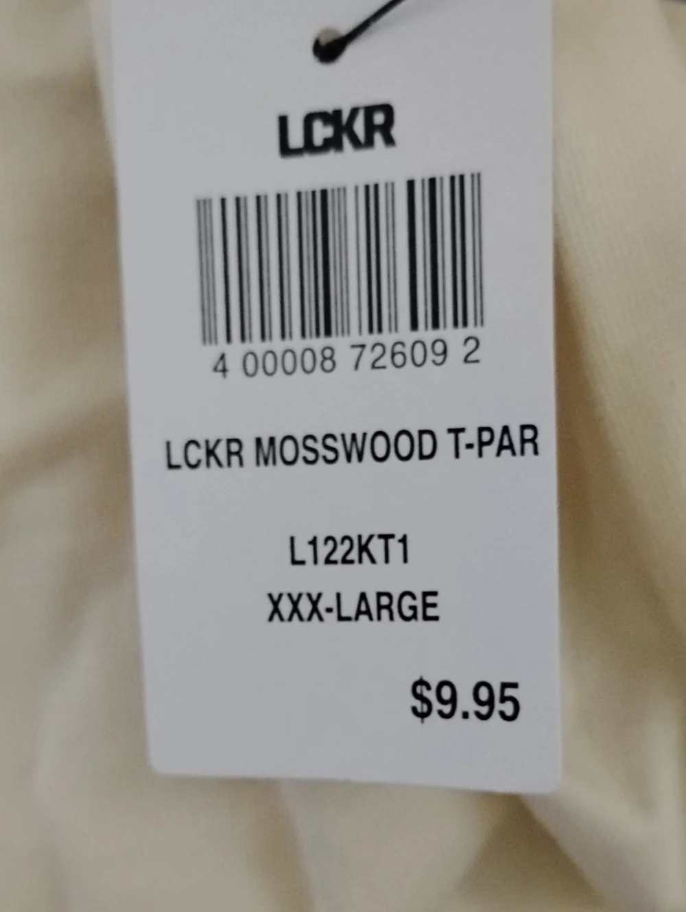 LCKR XXL Tan T Shirt Brand New